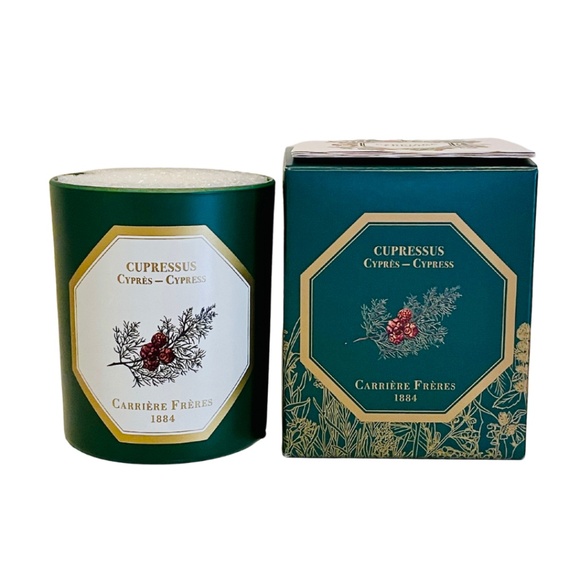 Carriere Freres Cypress Scented Candle 185 g or 6.5 oz New in Box - Picture 1 of 11